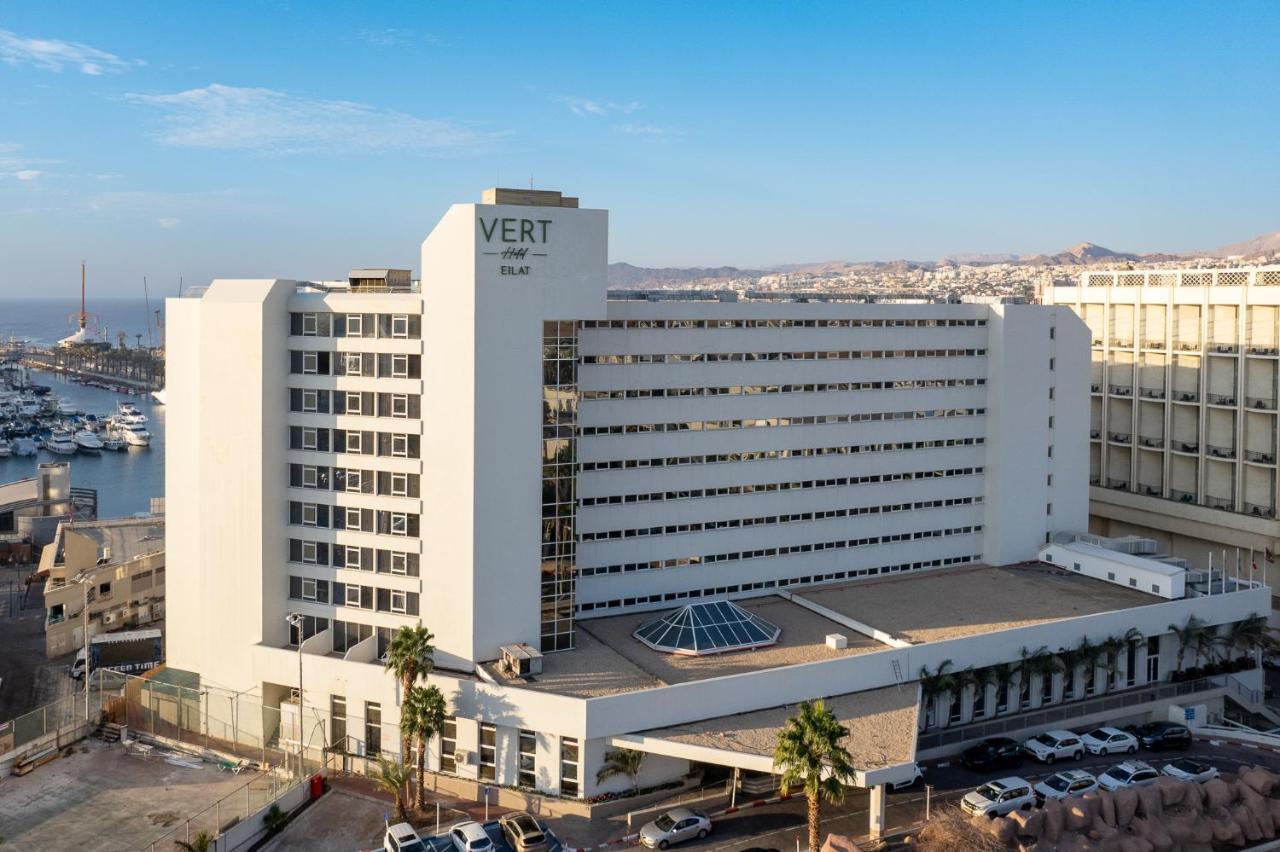 Vert Hotel Eilat By Afi Hotels ภายนอก รูปภาพ VERT building