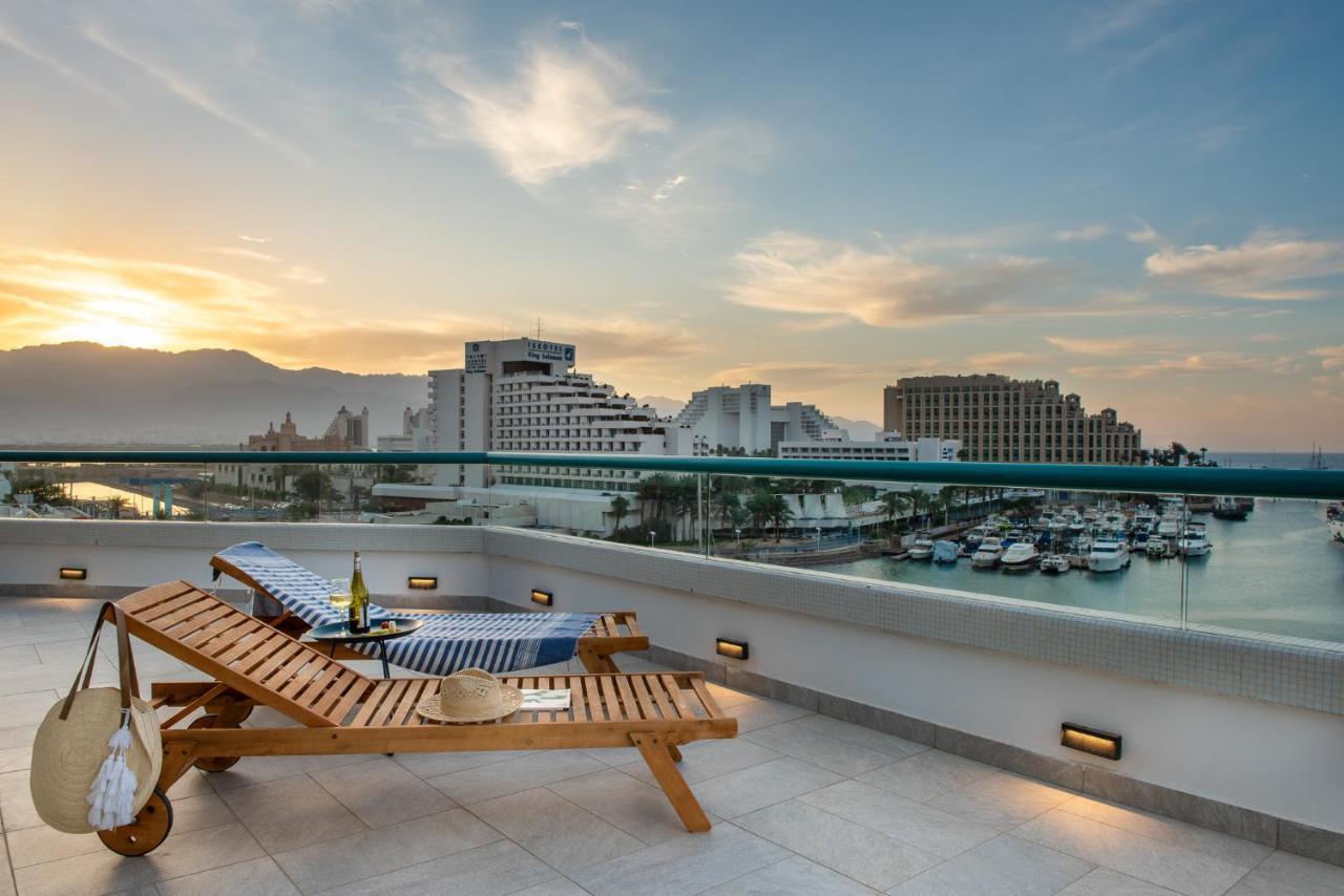 Vert Hotel Eilat By Afi Hotels ภายนอก รูปภาพ View from the rooftop